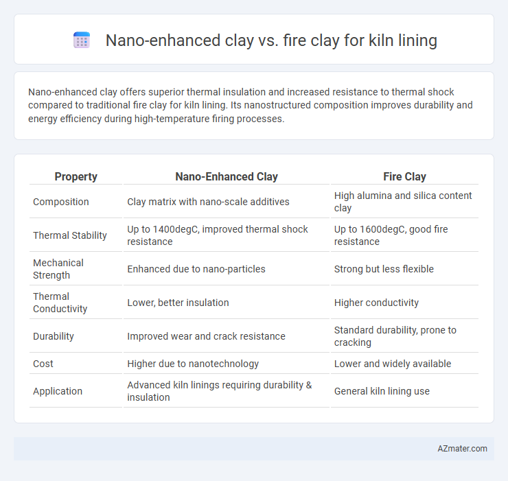 Nano-enhanced clay vs. fire clay for kiln lining - What is The Difference?