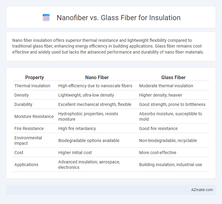 Nanofiber vs. Glass Fiber for Insulation - What is The Difference?