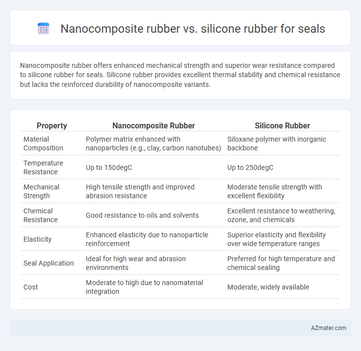 Nanocomposite rubber vs. silicone rubber for seals - What is The Difference?