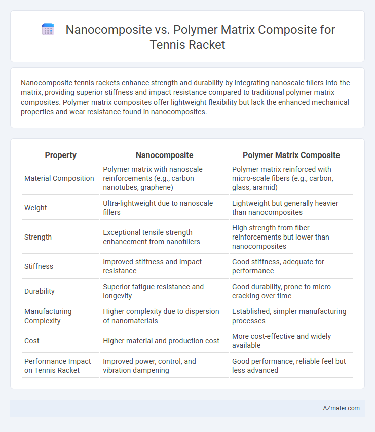 Nanocomposite vs. Polymer Matrix Composite for Tennis Racket - What is The Difference?