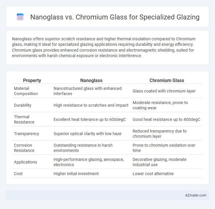 Nanoglass vs. Chromium Glass for Specialized Glazing - What is The Difference?