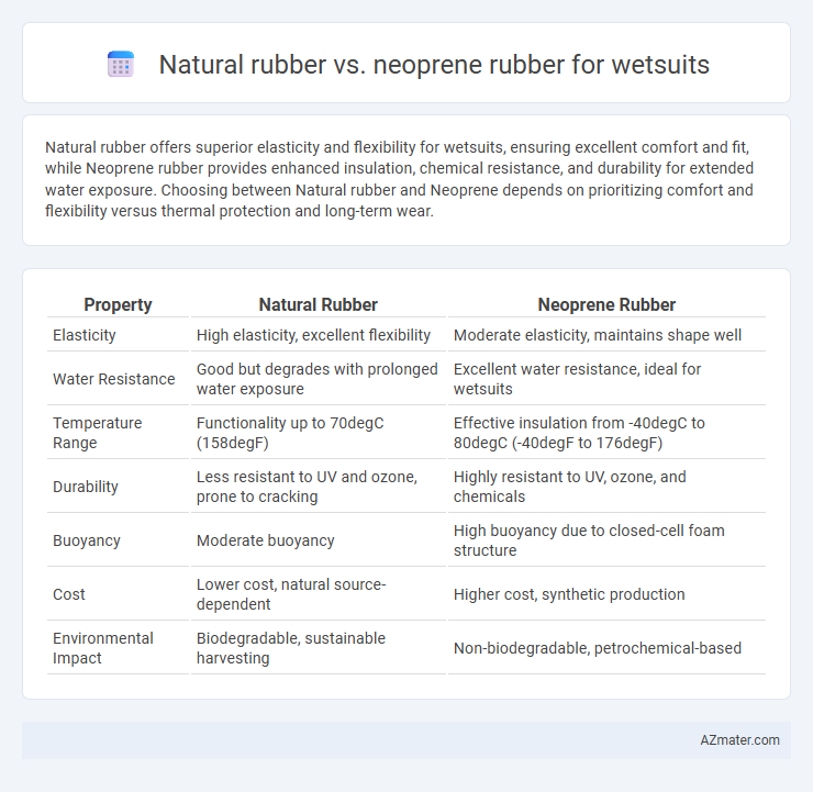 Natural rubber vs. neoprene rubber for wetsuits - What is The Difference?