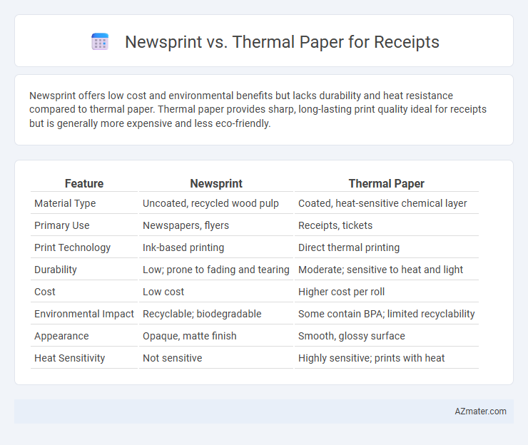 Newsprint vs. Thermal Paper for Receipts - What is The Difference?