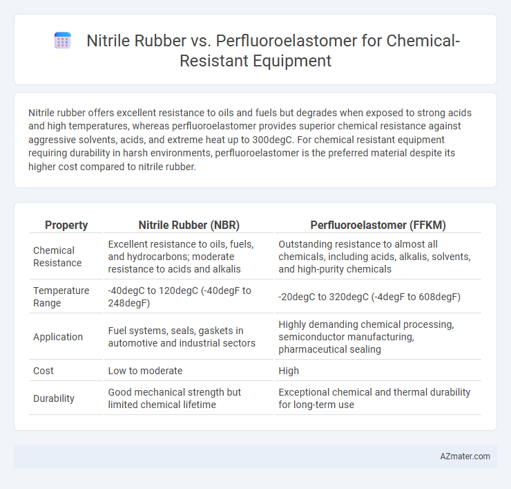 Nitrile Rubber vs. Perfluoroelastomer for Chemical-Resistant Equipment - What is The Difference?