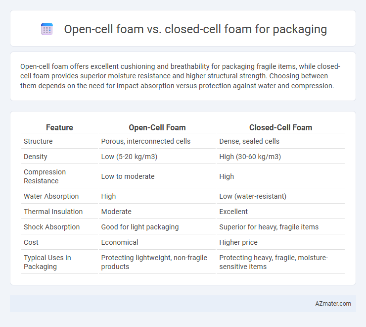 Open-cell foam vs. closed-cell foam for packaging - What is The Difference?
