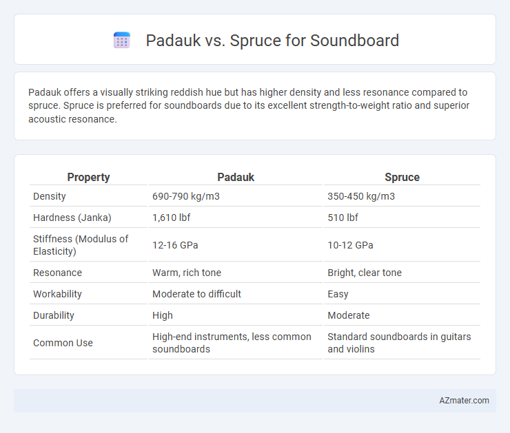 Padauk vs. Spruce for Soundboard - What is The Difference?