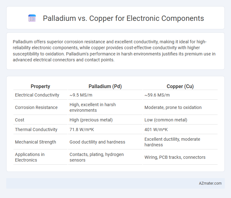 Palladium vs. Copper for Electronic Components - What is The Difference?