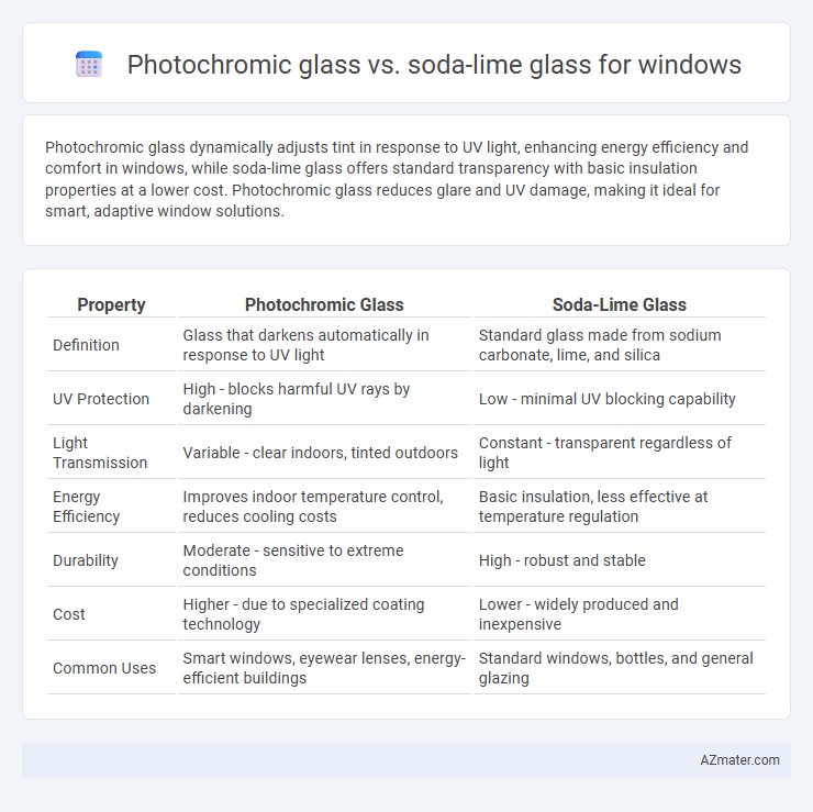 Photochromic glass vs. soda-lime glass for windows - What is The Difference?