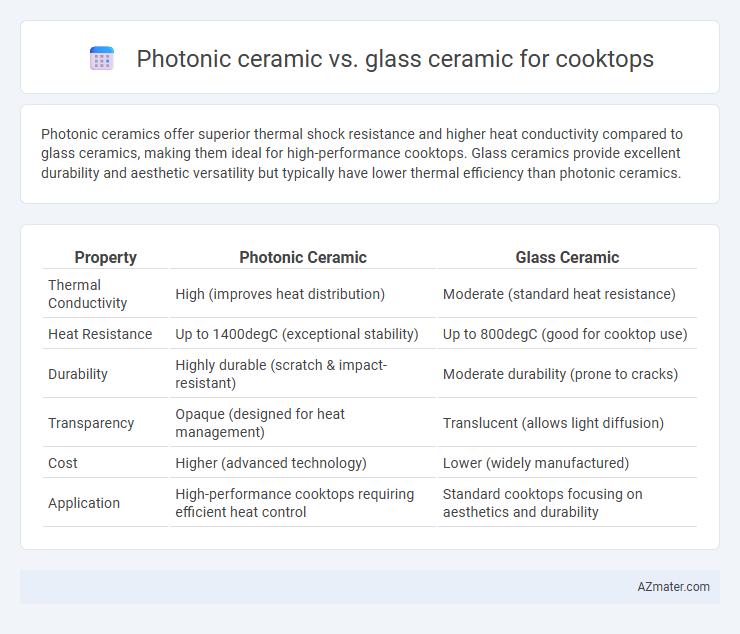 Photonic ceramic vs. glass ceramic for cooktops - What is The Difference?