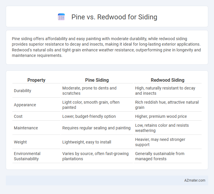 Pine vs. Redwood for Siding - What is The Difference?