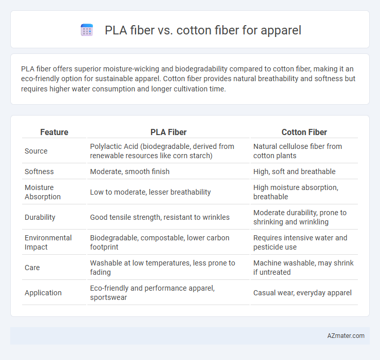 PLA fiber vs. cotton fiber for apparel - What is The Difference?