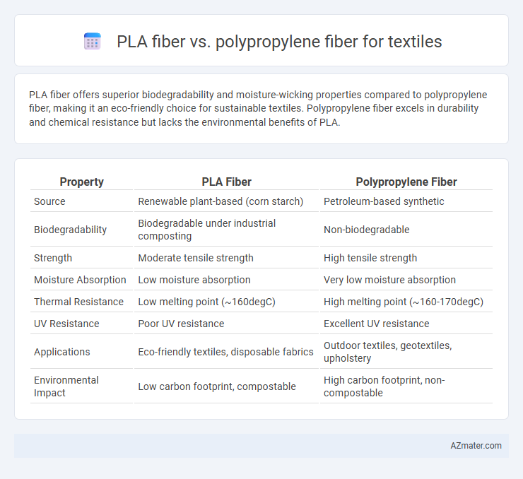 PLA fiber vs. polypropylene fiber for textiles - What is The Difference?
