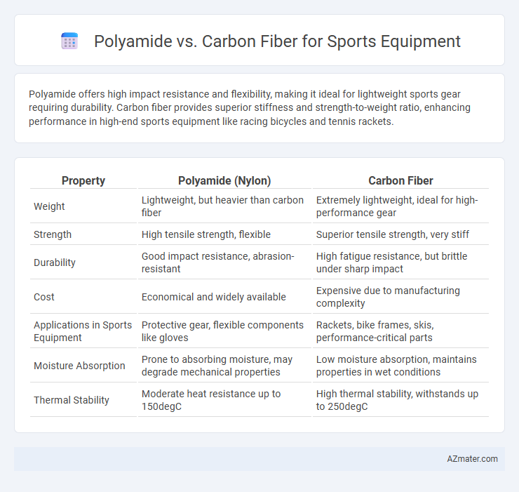 Polyamide vs. Carbon Fiber for Sports Equipment - What is The Difference?