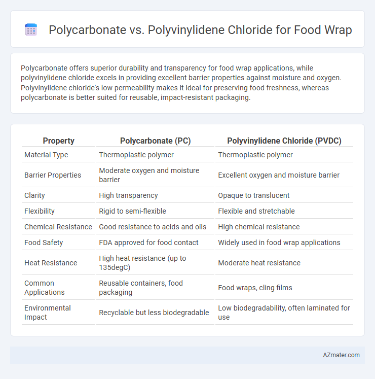 Polycarbonate vs. Polyvinylidene Chloride for Food Wrap - What is The Difference?