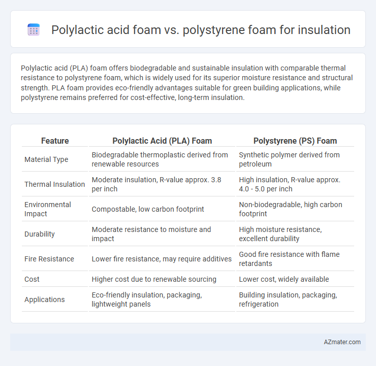 Polylactic acid foam vs. polystyrene foam for insulation - What is The Difference?