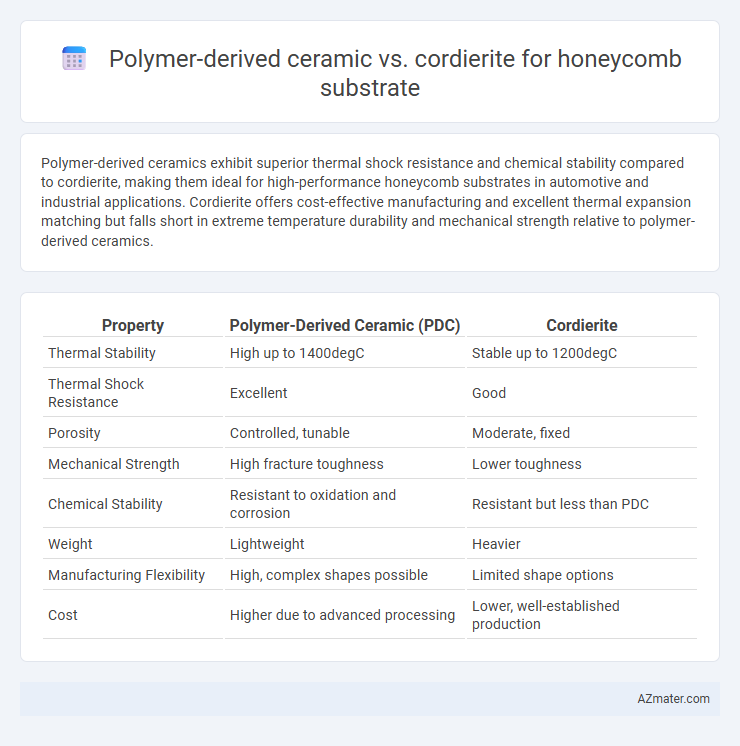 Polymer-derived ceramic vs. cordierite for honeycomb substrate - What is The Difference?