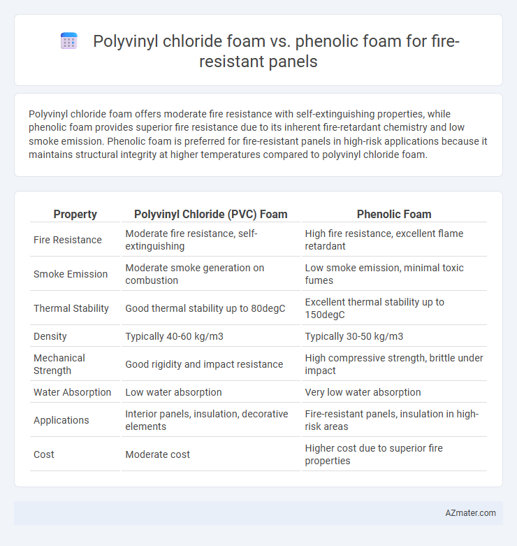 Polyvinyl chloride foam vs. phenolic foam for fire-resistant panels - What is The Difference?