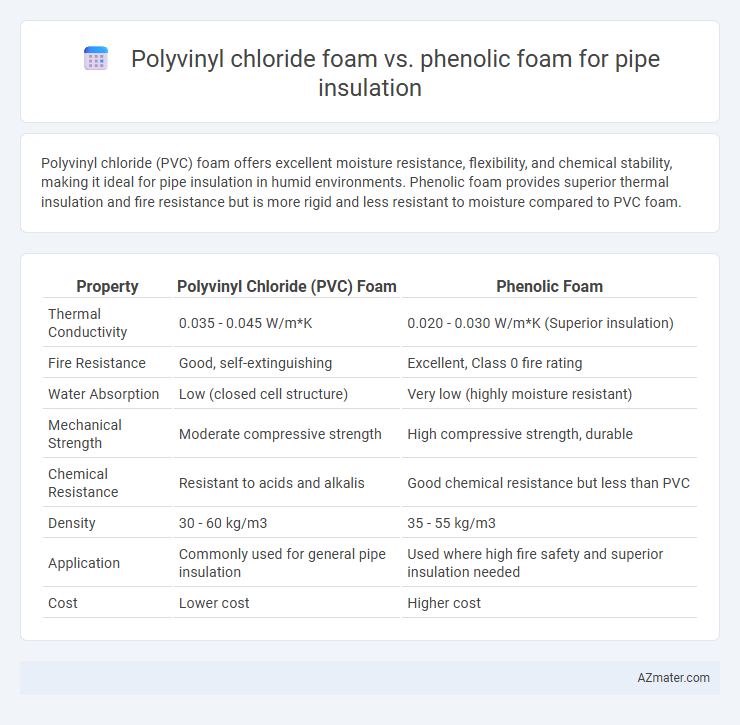 Polyvinyl chloride foam vs. phenolic foam for pipe insulation - What is The Difference?