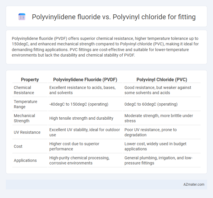 Polyvinylidene fluoride vs. Polyvinyl chloride for fitting - What is The Difference?