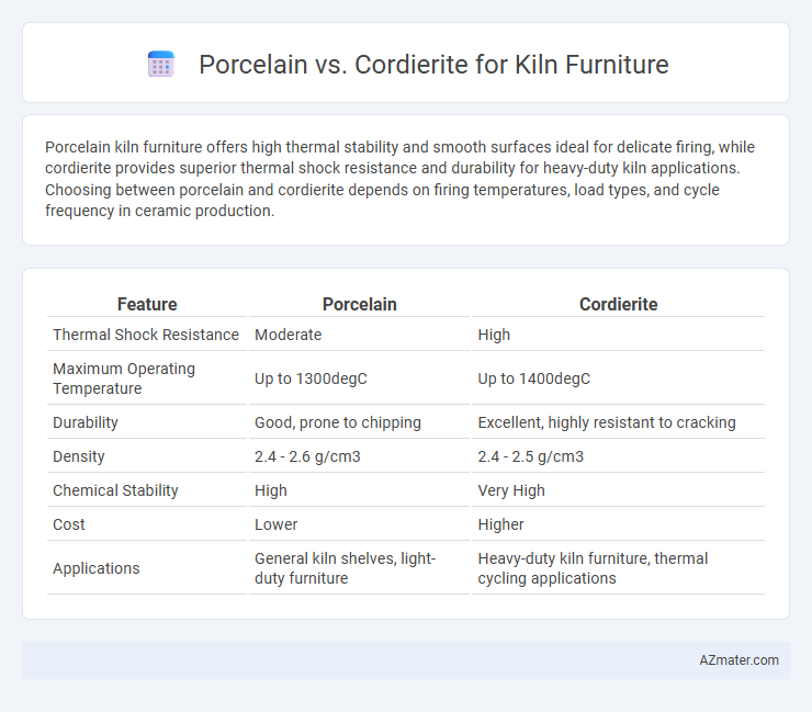 Porcelain vs. Cordierite for Kiln Furniture - What is The Difference?