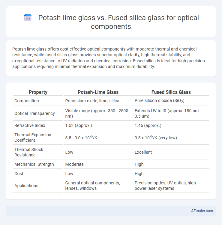 Potash-lime glass vs. Fused silica glass for optical components - What is The Difference?
