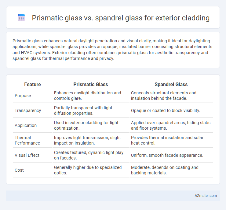 Prismatic glass vs. spandrel glass for exterior cladding - What is The Difference?