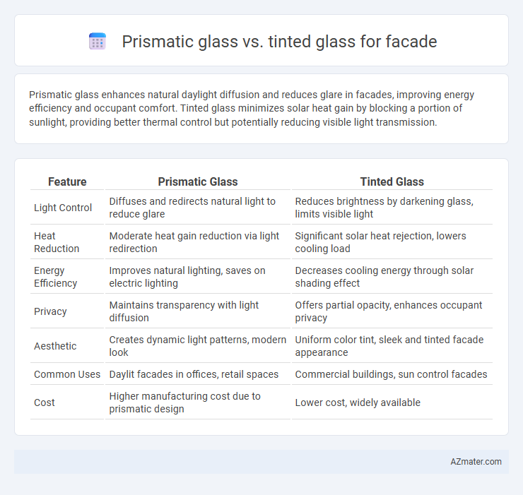 Prismatic glass vs. tinted glass for facade - What is The Difference?
