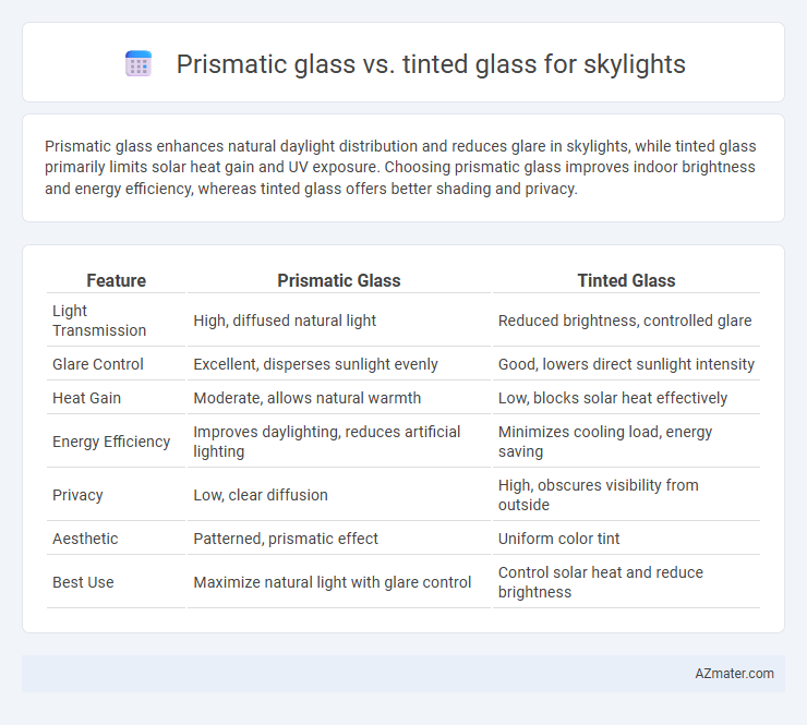 Prismatic glass vs. tinted glass for skylights - What is The Difference?