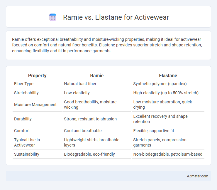 Ramie vs. Elastane for Activewear - What is The Difference?