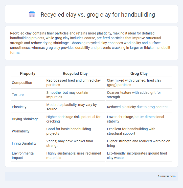Recycled clay vs. grog clay for handbuilding - What is The Difference?