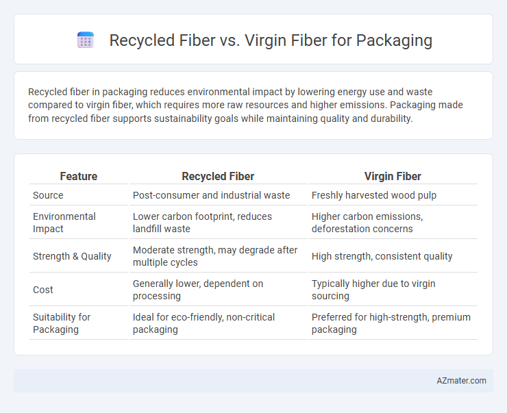 Recycled Fiber vs. Virgin Fiber for Packaging - What is The Difference?