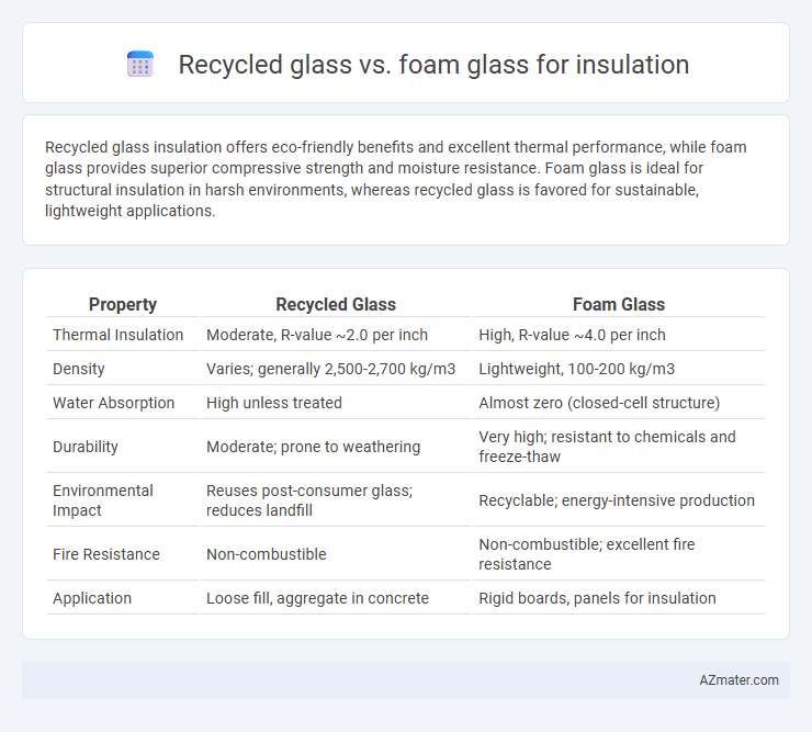 Recycled glass vs. foam glass for insulation - What is The Difference?