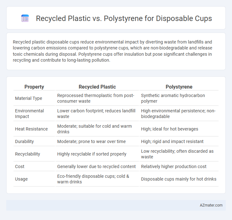 Recycled Plastic vs. Polystyrene for Disposable Cups - What is The Difference?