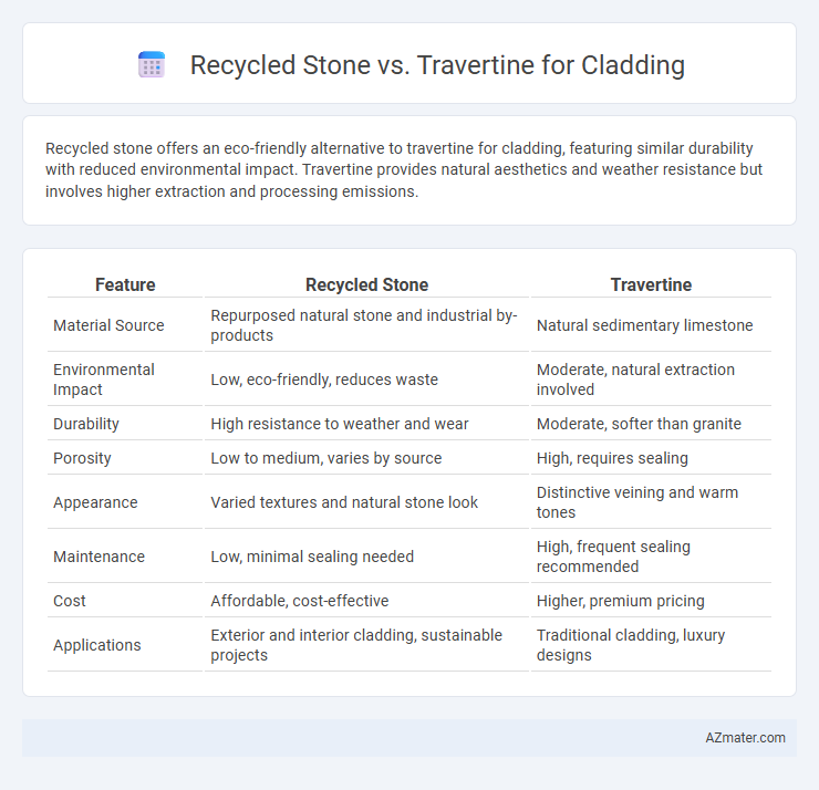 Recycled Stone vs. Travertine for Cladding - What is The Difference?