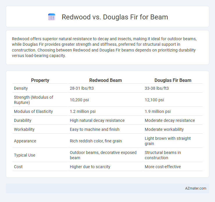 Redwood vs. Douglas Fir for Beam - What is The Difference?