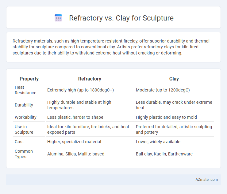 Refractory vs. Clay for Sculpture - What is The Difference?