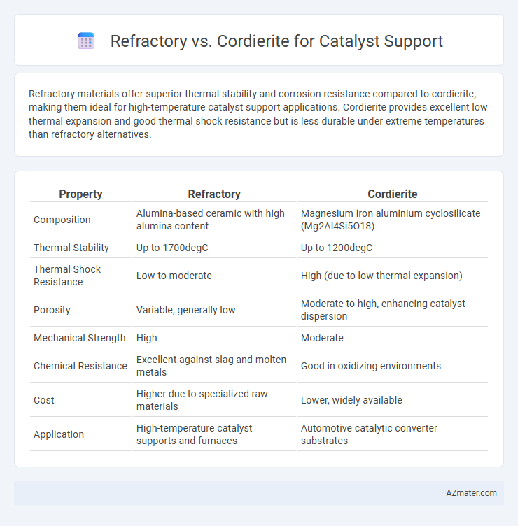 Refractory vs. Cordierite for Catalyst Support - What is The Difference?