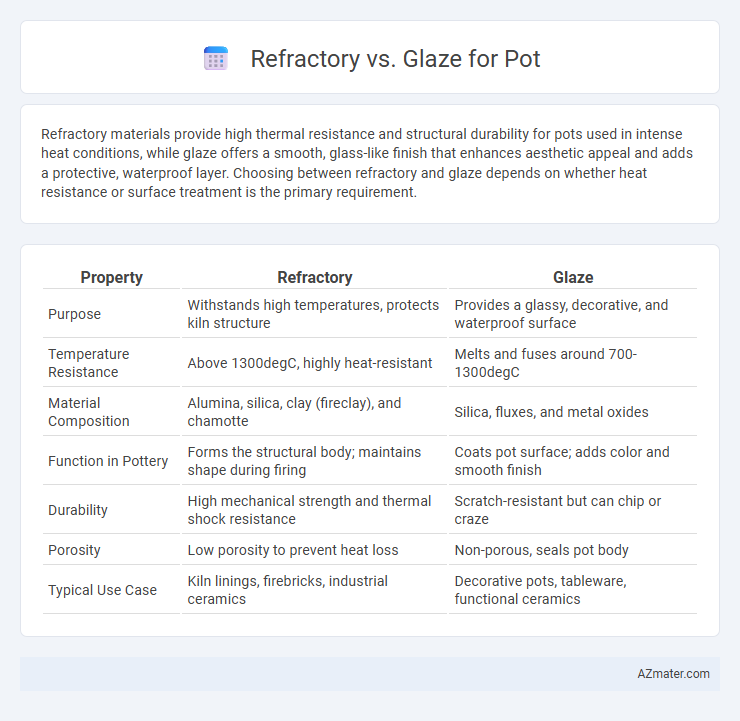 Refractory vs. Glaze for Pot - What is The Difference?