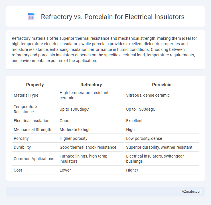 Refractory vs. Porcelain for Electrical Insulators - What is The Difference?