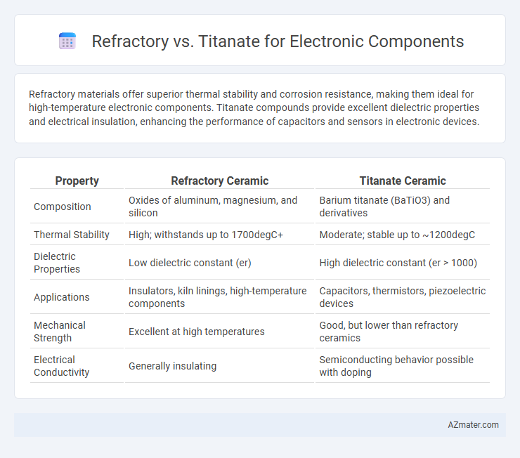 Refractory vs. Titanate for Electronic Components - What is The Difference?