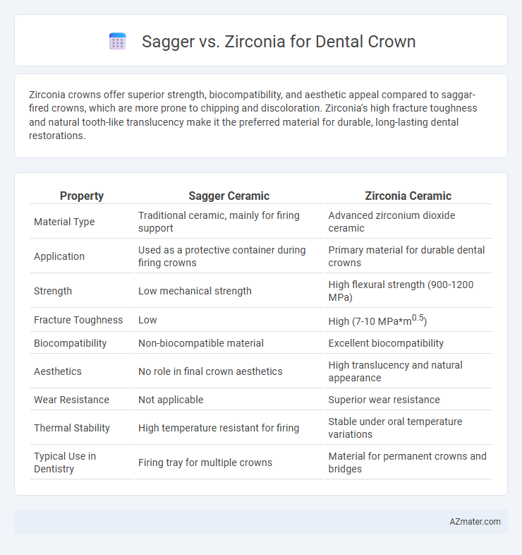Sagger vs. Zirconia for Dental Crown - What is The Difference?