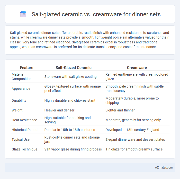Salt-glazed ceramic vs. creamware for dinner sets - What is The Difference?