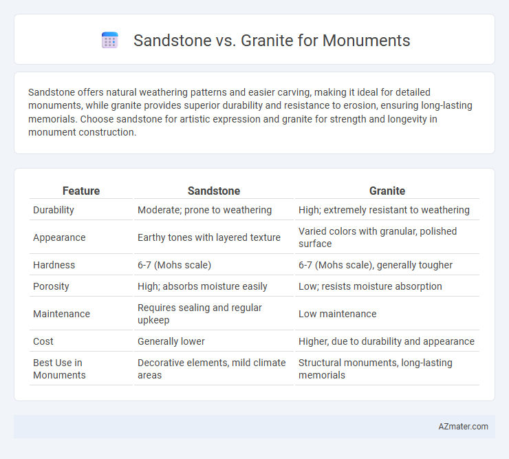 Sandstone vs. Granite for Monuments - What is The Difference?