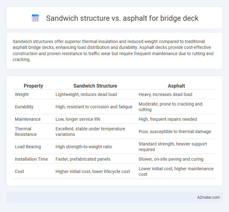 Sandwich structure vs. asphalt for bridge deck - What is The Difference?