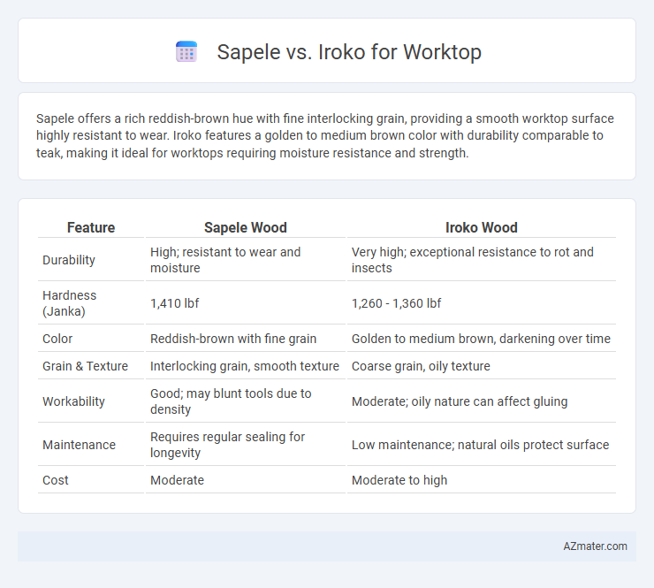 Sapele vs. Iroko for Worktop - What is The Difference?