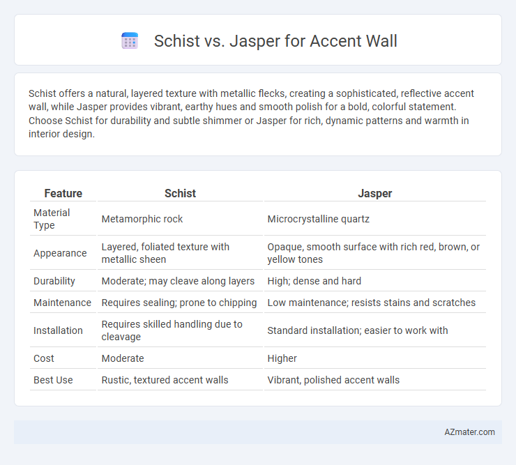 Schist vs. Jasper for Accent Wall - What is The Difference?
