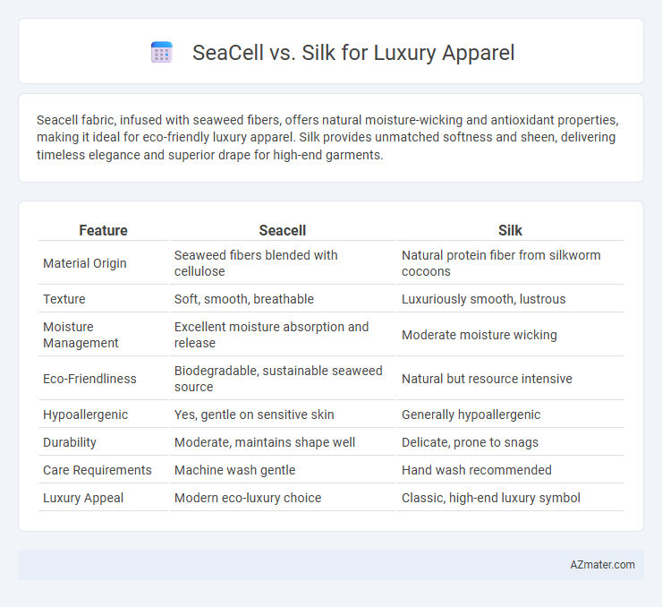 SeaCell vs. Silk for Luxury Apparel - What is The Difference?