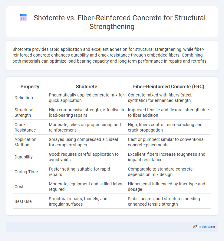 Shotcrete vs. Fiber-Reinforced Concrete for Structural Strengthening - What is The Difference?