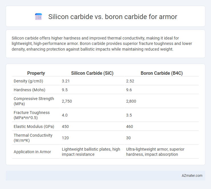 Silicon carbide vs. boron carbide for armor - What is The Difference?