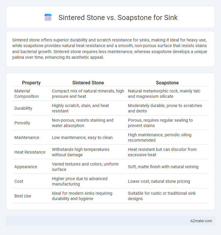 Sintered Stone vs. Soapstone for Sink - What is The Difference?